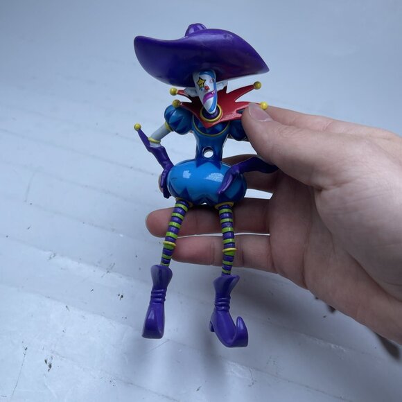 VINTAGE  Saggi The Clown + Dark Magician Yu Gi Oh Action 1996 Kazuki Takahashi - Picture 12 of 16